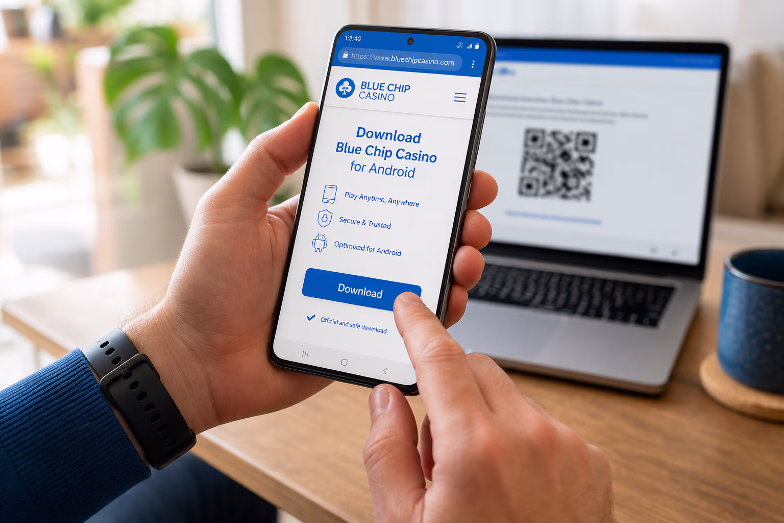 Mobile Login Steps